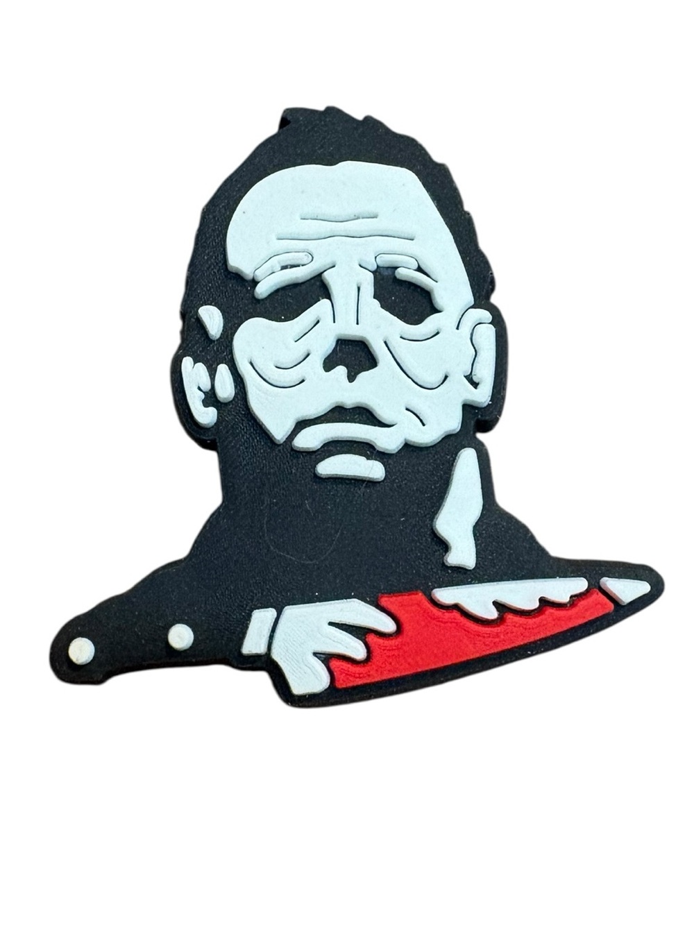 Michael Myers Croc Charm